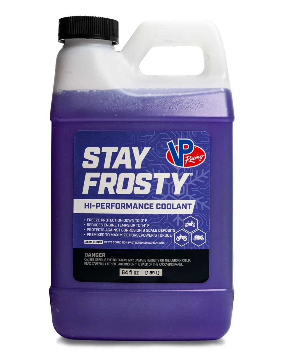 2087 – VP FUEL Engine Coolant, Pre-Mixed Hi-Performance 0.5 Gallon Single